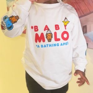 Baby Milo bape shirt